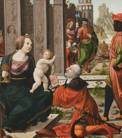 Final restauración Tabla hispano flamenca